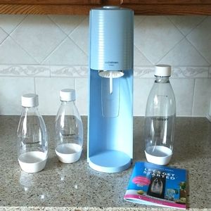 Terra SodaStream Sparkling Water Maker in Misty Blue